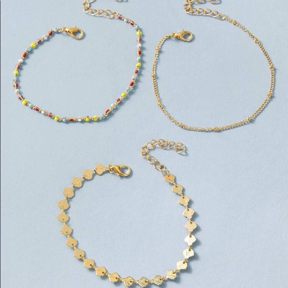 3/$30 💛 3pc Boho Anklet - Picture 3 of 4